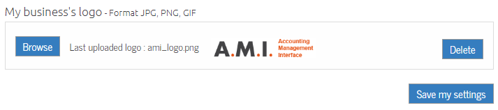 Personnaliser un logo sur AMI Project