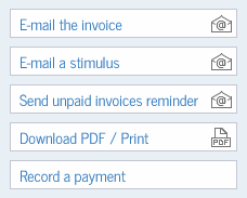 How to send a reminder of unpaid invoices on AMI Project?